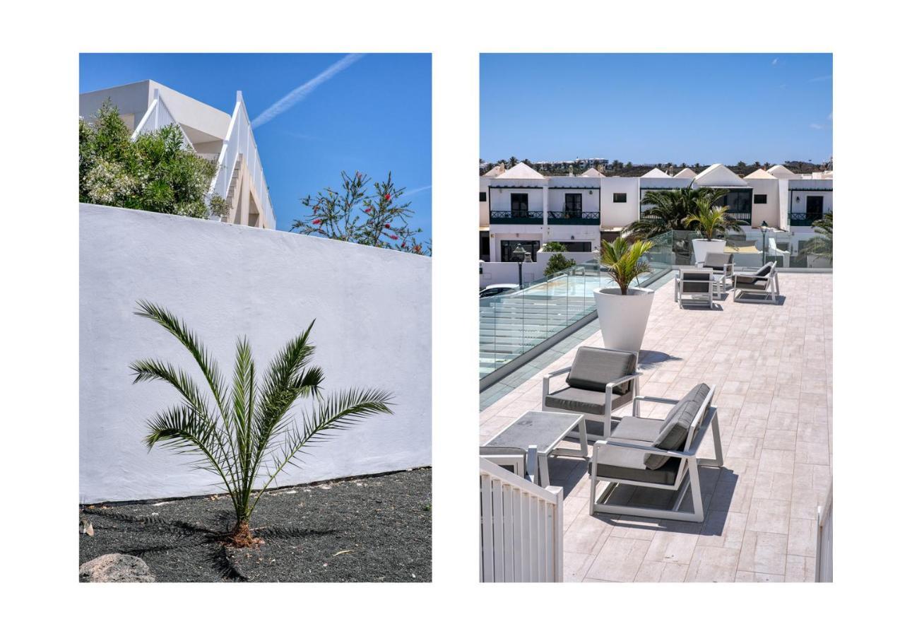 Sunset View Modern Private Poolside Apartment Costa Teguise Extérieur photo